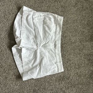 J. Crew White Cargo Shorts Lightweight Casual